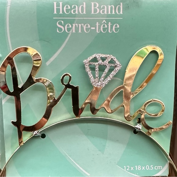 🆕 Bride Metal Headband - Picture 1 of 3